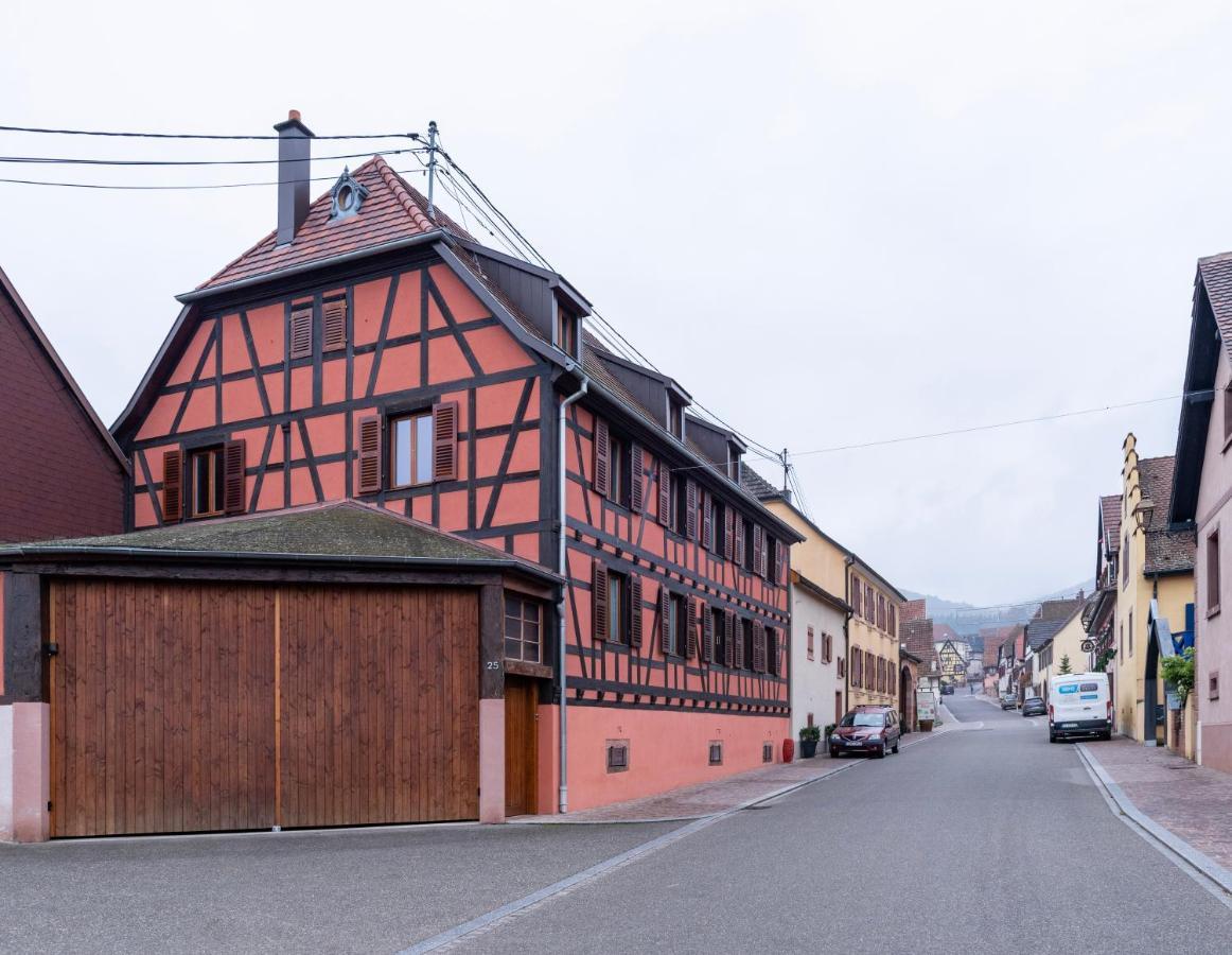 A L'Oree Des Vignes, Gite Classe 3 Etoiles Au Centre De La Route Des Vins D'Alsace Orschwiller Exterior foto
